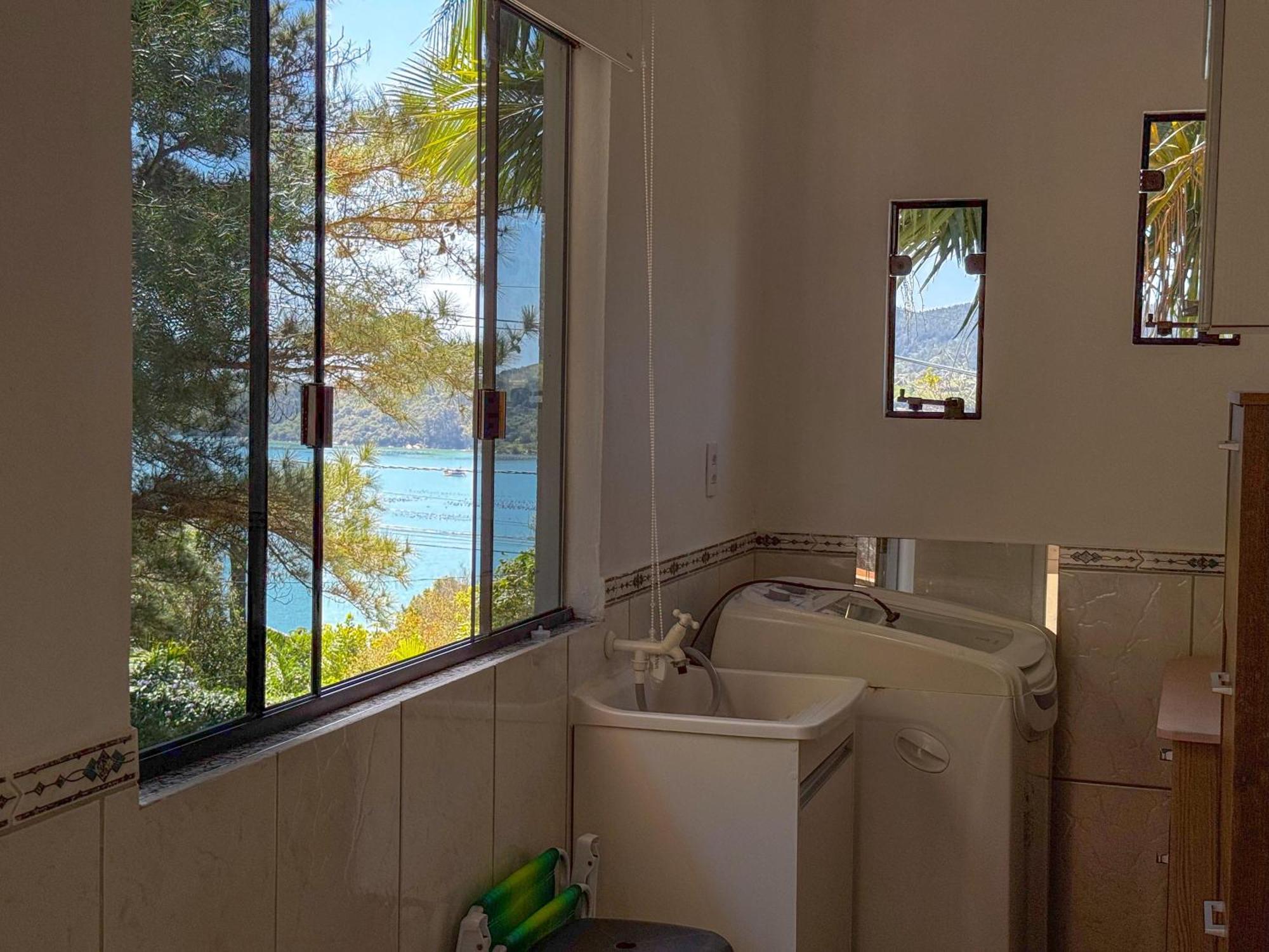 Casa Com Vista Para O Mar Em Говернадор-Селсу-Рамус Экстерьер фото