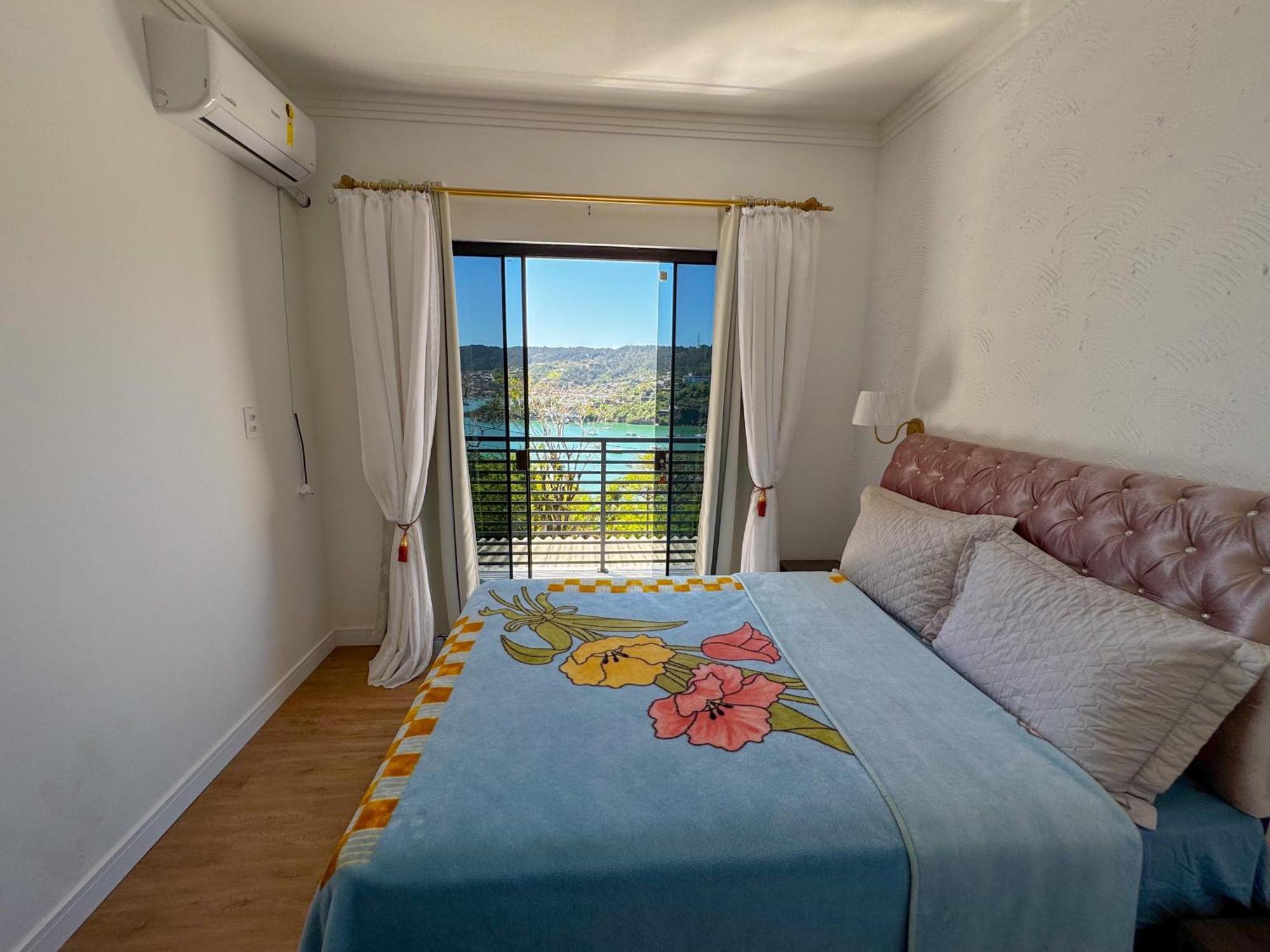 Casa Com Vista Para O Mar Em Говернадор-Селсу-Рамус Экстерьер фото