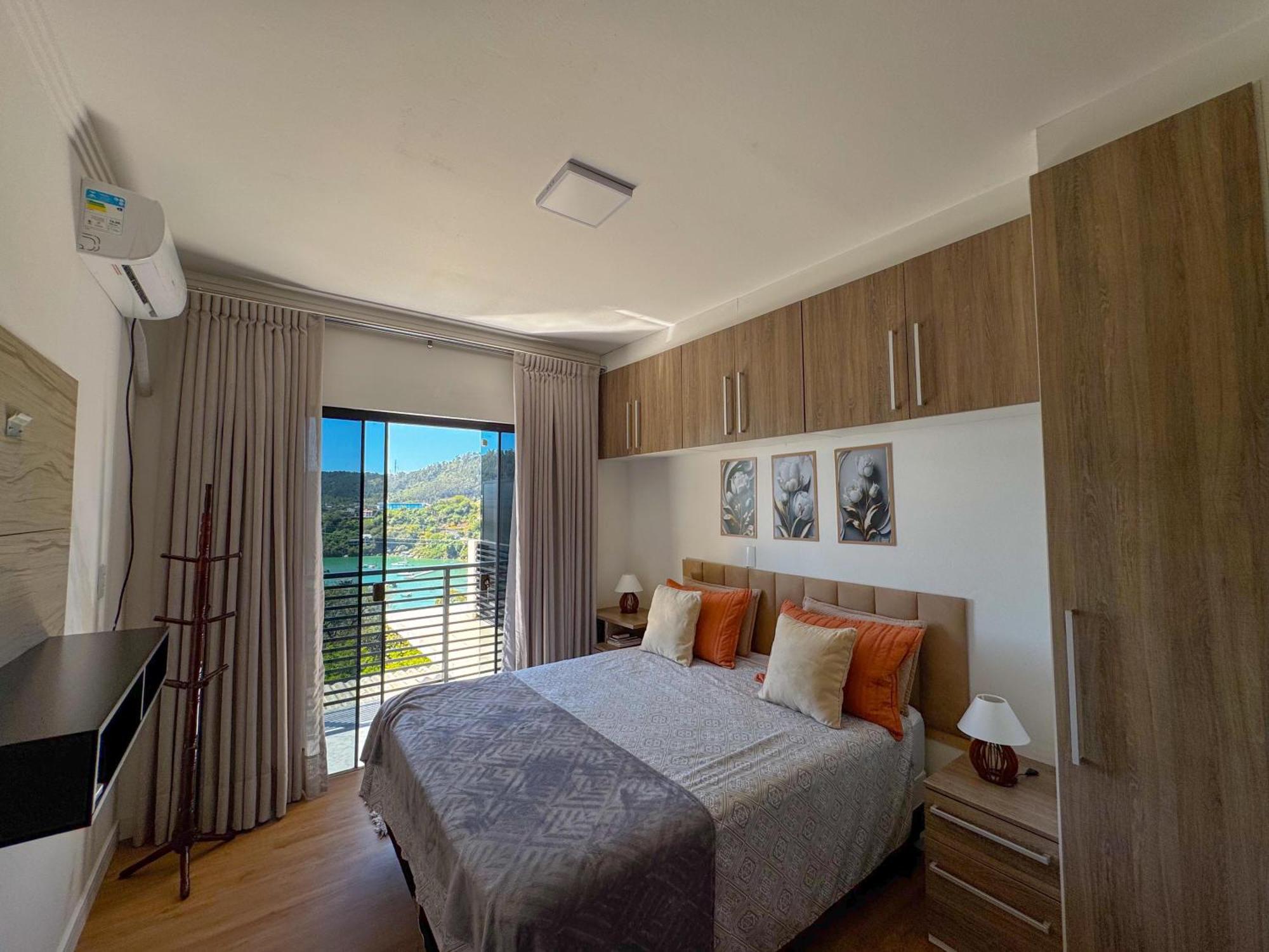 Casa Com Vista Para O Mar Em Говернадор-Селсу-Рамус Экстерьер фото
