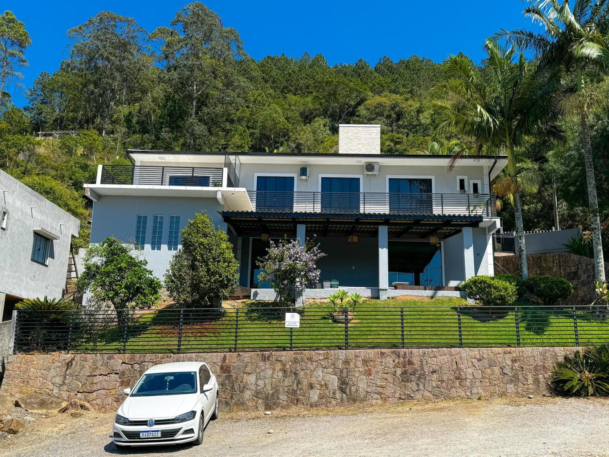 Casa Com Vista Para O Mar Em Говернадор-Селсу-Рамус Экстерьер фото