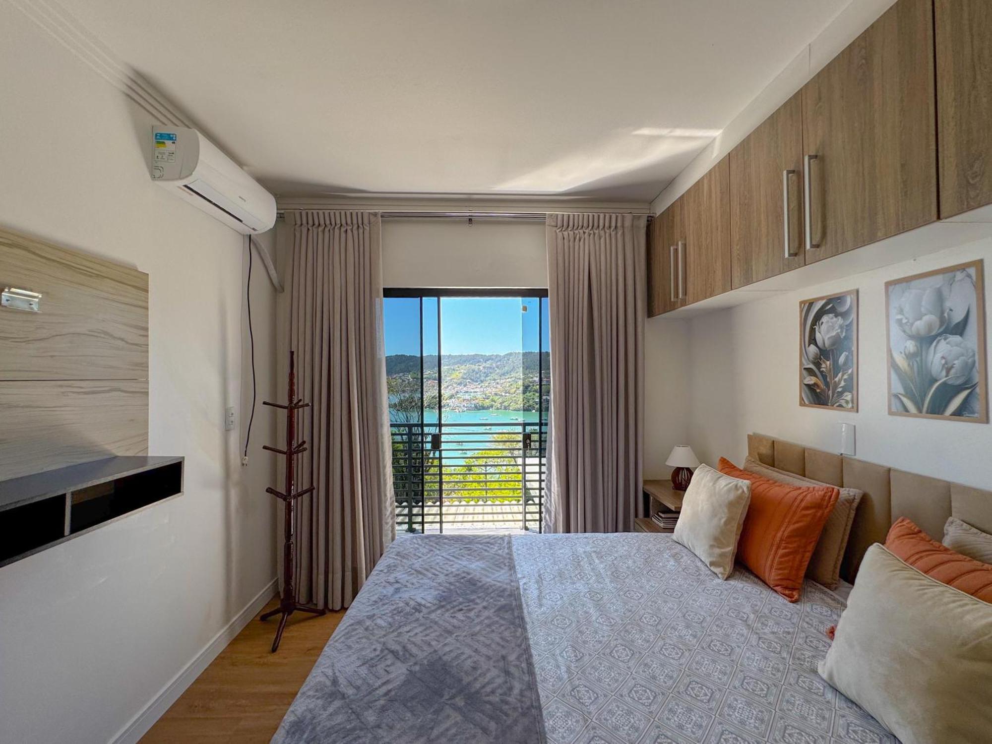 Casa Com Vista Para O Mar Em Говернадор-Селсу-Рамус Экстерьер фото