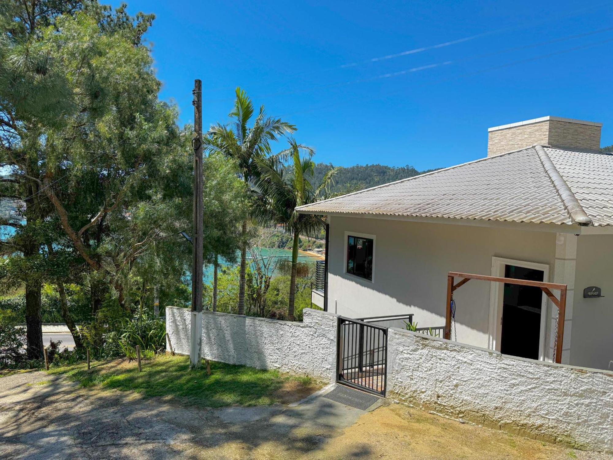 Casa Com Vista Para O Mar Em Говернадор-Селсу-Рамус Экстерьер фото
